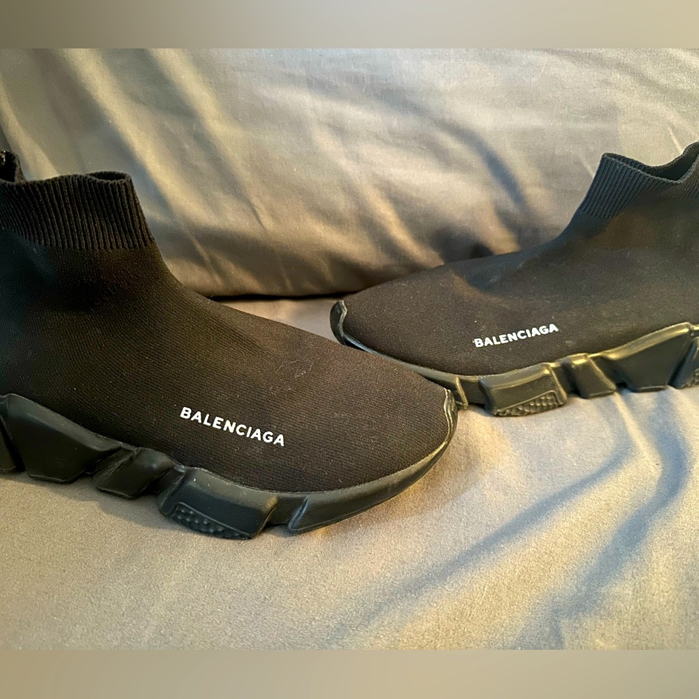 Balenciaga Sock Sneakers in black